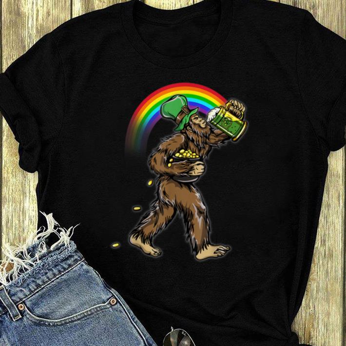 Original Bigfoot Leprechaun St Patricks Day shirt 4 - Original Bigfoot Leprechaun St. Patricks Day shirt