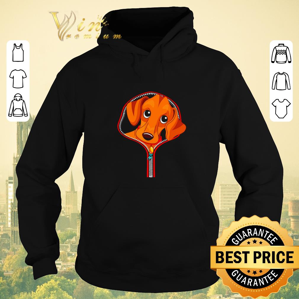 Original Dachshund in zip tees shirt sweater Original Dachshund in zip tees shirt sweater 4 - Original Dachshund in zip tees shirt sweater