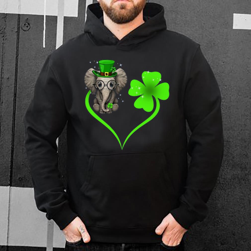 Original Elephant Heart Shamrock Irish St Patrick s Day shirt 4 - Original Elephant Heart Shamrock Irish St Patrick’s Day shirt