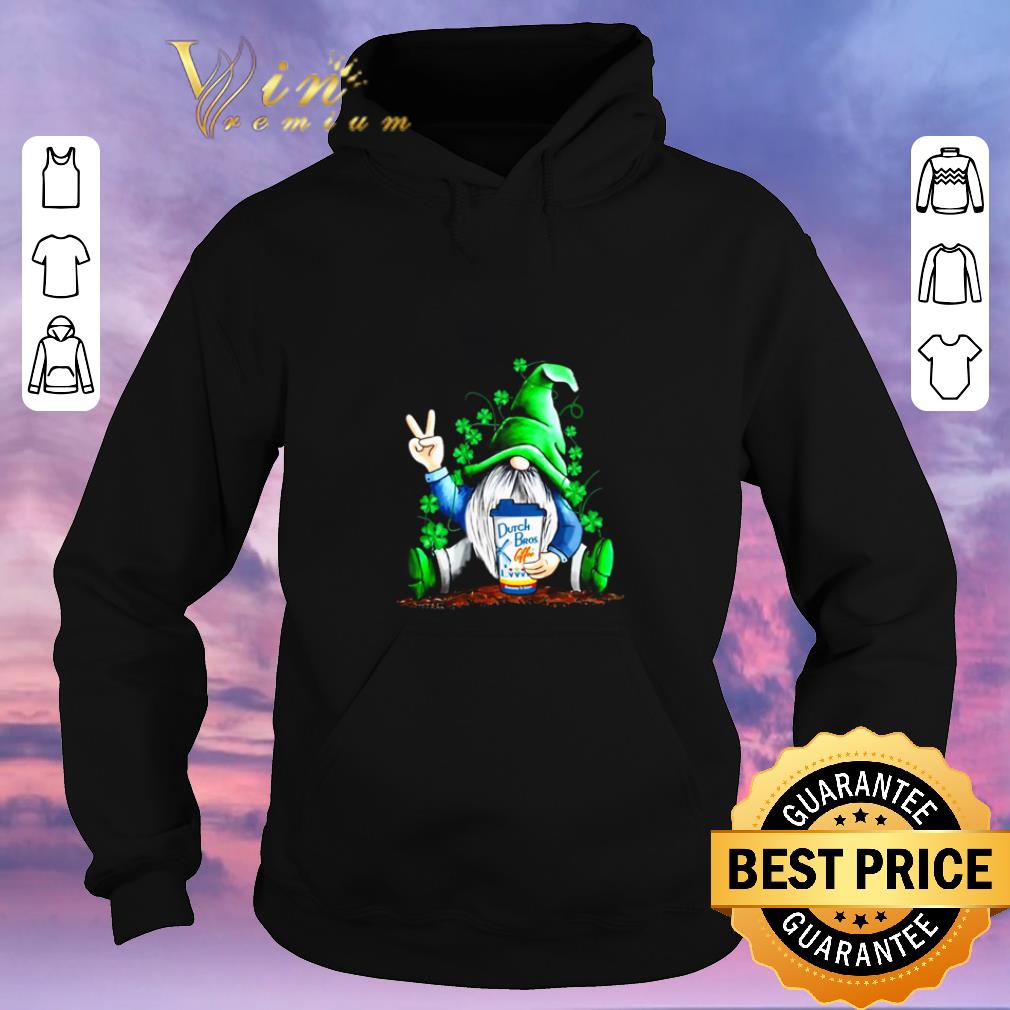 Original Gnome hug Dutch Bros Coffee Irish St Patrick s day shirt sweater 4 - Original Gnome hug Dutch Bros Coffee Irish St. Patrick’s day shirt sweater