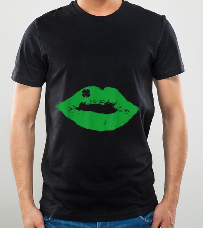 Original Kiss Me Green Lips Shamrock St Patricks Day Women Men shirt 4 - Original Kiss Me Green Lips Shamrock St Patricks Day Women Men shirt