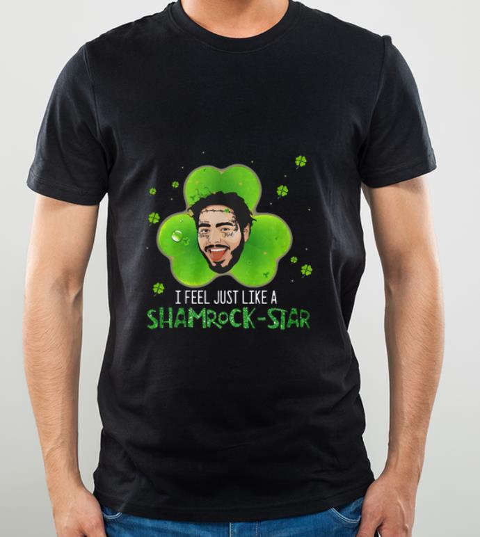 Original Post Malone Shamrock Star St Patrick s Day shirt 4 - Original Post Malone Shamrock Star St Patrick’s Day shirt