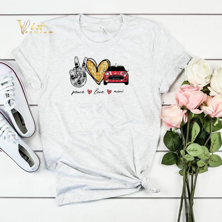 Peace love Mini car shirt sweater Peace love Mini car shirt sweater 4 - Peace love Mini car shirt sweater