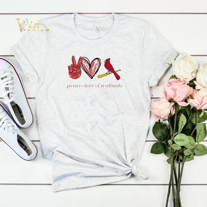 Peace love St. Louis Cardinals Logo shirt sweater Peace love St Louis Cardinals Logo shirt sweater 4 - Peace love St. Louis Cardinals Logo shirt sweater