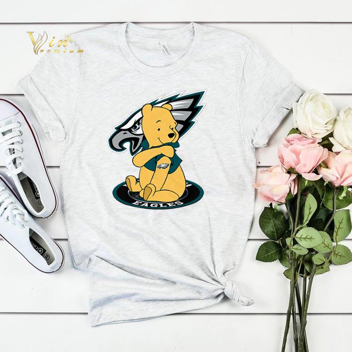 Pooh tattoos Philadelphia Eagles logo shirt sweater 4 - Pooh tattoos Philadelphia Eagles logo shirt sweater