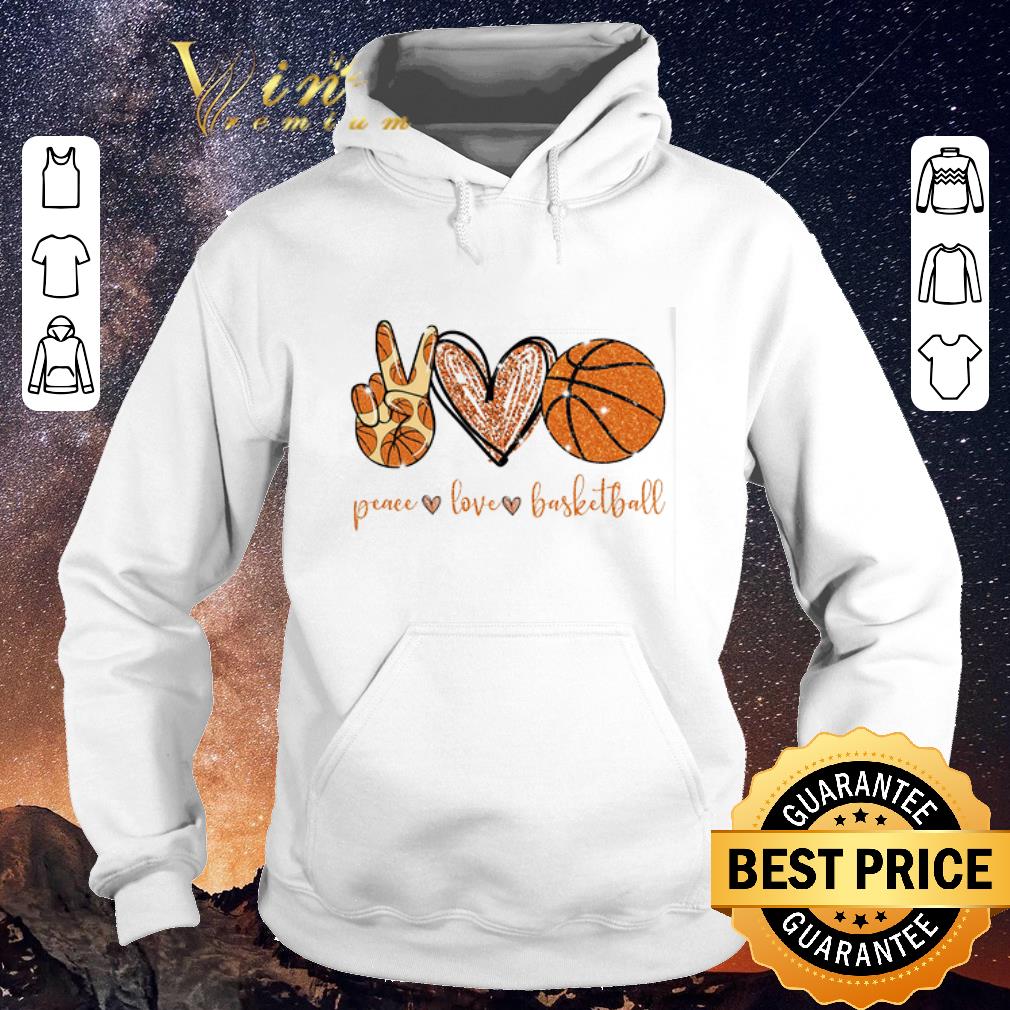 Premium Glitter Peace Love Basketball shirt sweater Premium Glitter Peace Love Basketball shirt sweater 4 - Premium Glitter Peace Love Basketball shirt sweater