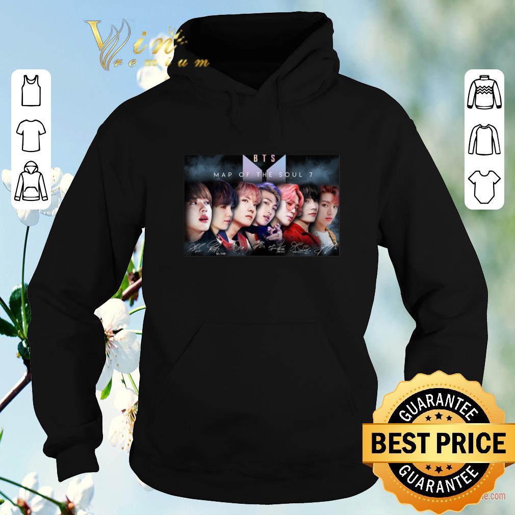 Premium Logo BTS Map of the soul 7 signatures shirt sweater Premium Logo BTS Map of the soul 7 signatures shirt sweater 4 - Premium Logo BTS Map of the soul 7 signatures shirt sweater