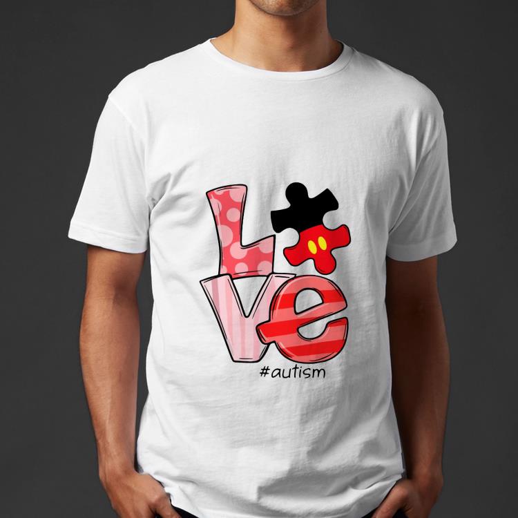 Premium Mickey Mouse Love Autism shirt 4 - Premium Mickey Mouse Love Autism shirt