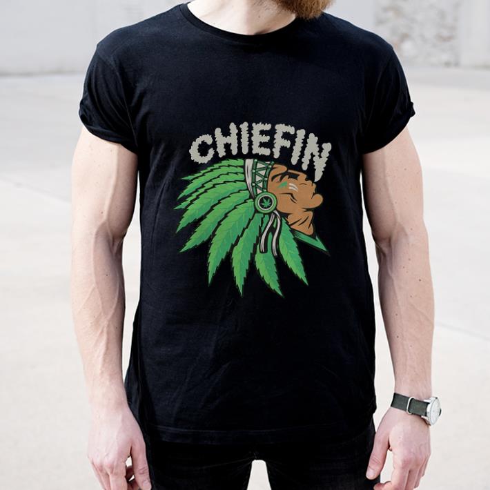 Premium Native smoking weeb chiefin shirt 4 - Premium Native smoking weeb chiefin shirt