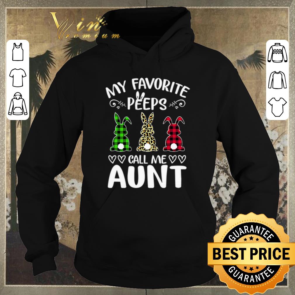 Premium Rabbit My Favorite Peeps Call Me Aunt Bunny shirt sweater 4 - Premium Rabbit My Favorite Peeps Call Me Aunt Bunny shirt sweater