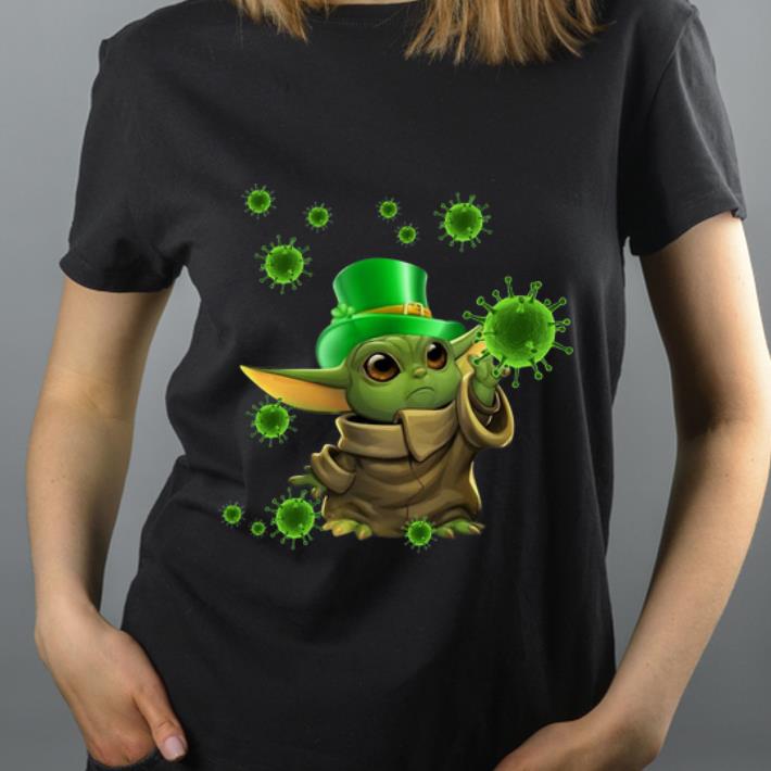 Premium Star Wars Baby Yoda Leprechaun Coronavirus St Patricks Day shirt 4 - Premium Star Wars Baby Yoda Leprechaun Coronavirus St. Patricks Day shirt