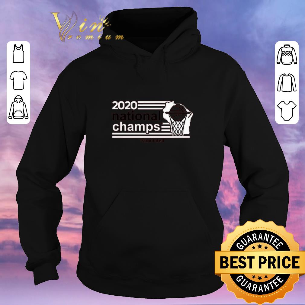 Pretty 2020 National Champs Simulated Sim Champs Basketball shirt sweater 4 - Pretty 2020 National Champs Simulated Sim Champs Basketball shirt sweater