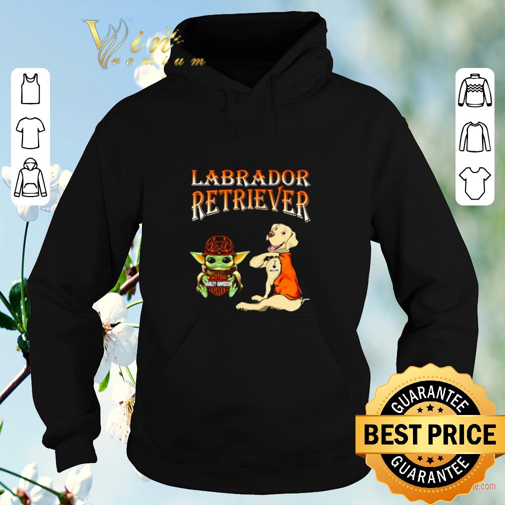 Pretty Baby Yoda Motor Harley Davidson Cycles Labrador Retriever shirt sweater 4 - Pretty Baby Yoda Motor Harley Davidson Cycles Labrador Retriever shirt sweater