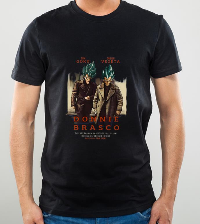 Pretty Dragon Ball Son Goku And Design Vegeta Donnie Brasco shirt 4 - Pretty Dragon Ball Son Goku And Design Vegeta Donnie Brasco shirt