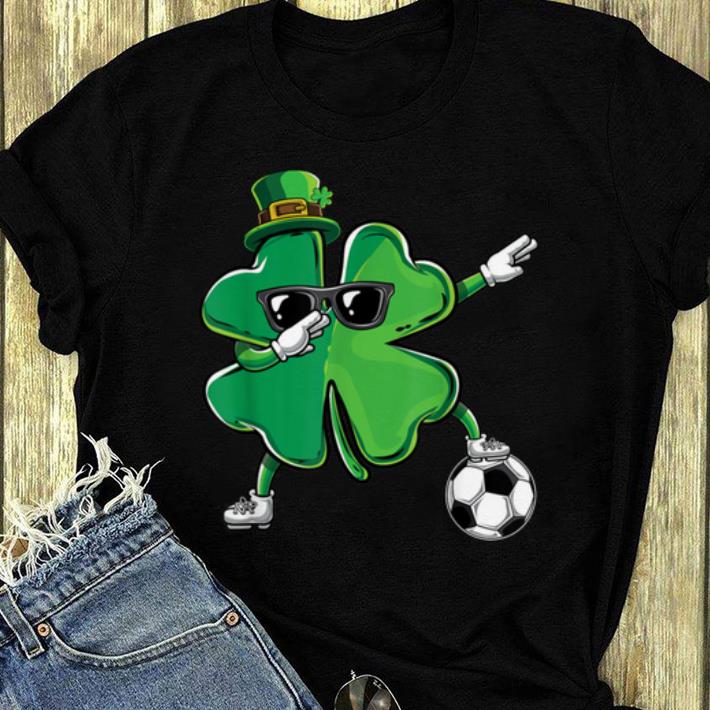 Pretty Funny Dabbing Shamrock Dab Soccer St Paddys Day Boys Gift shirt 4 - Pretty Funny Dabbing Shamrock Dab Soccer St Paddys Day Boys Gift shirt