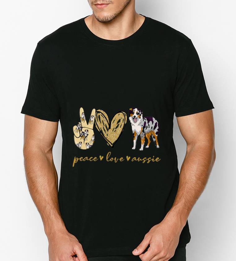 Pretty Peace Love Aussie shirt 4 - Pretty Peace Love Aussie shirt