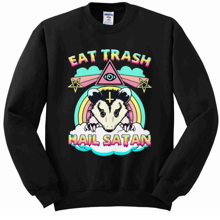 Pretty Possum Eat Trash Hail Satan shirt 4 - Pretty Possum Eat Trash Hail Satan shirt