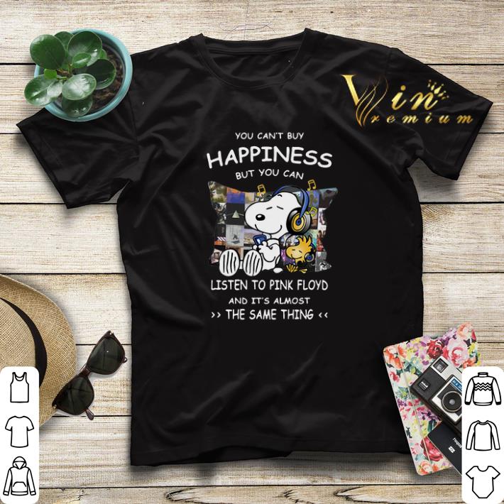 Snoopy You can t buy happiness but you can listen to Pink Floyd shirt sweater 4 - Snoopy You can’t buy happiness but you can listen to Pink Floyd shirt sweater