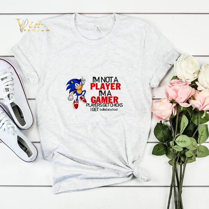 Sonic 2020 I m not a player I m a gamer players get chicks shirt sweater 4 - Sonic 2020 I’m not a player I’m a gamer players get chicks shirt sweater