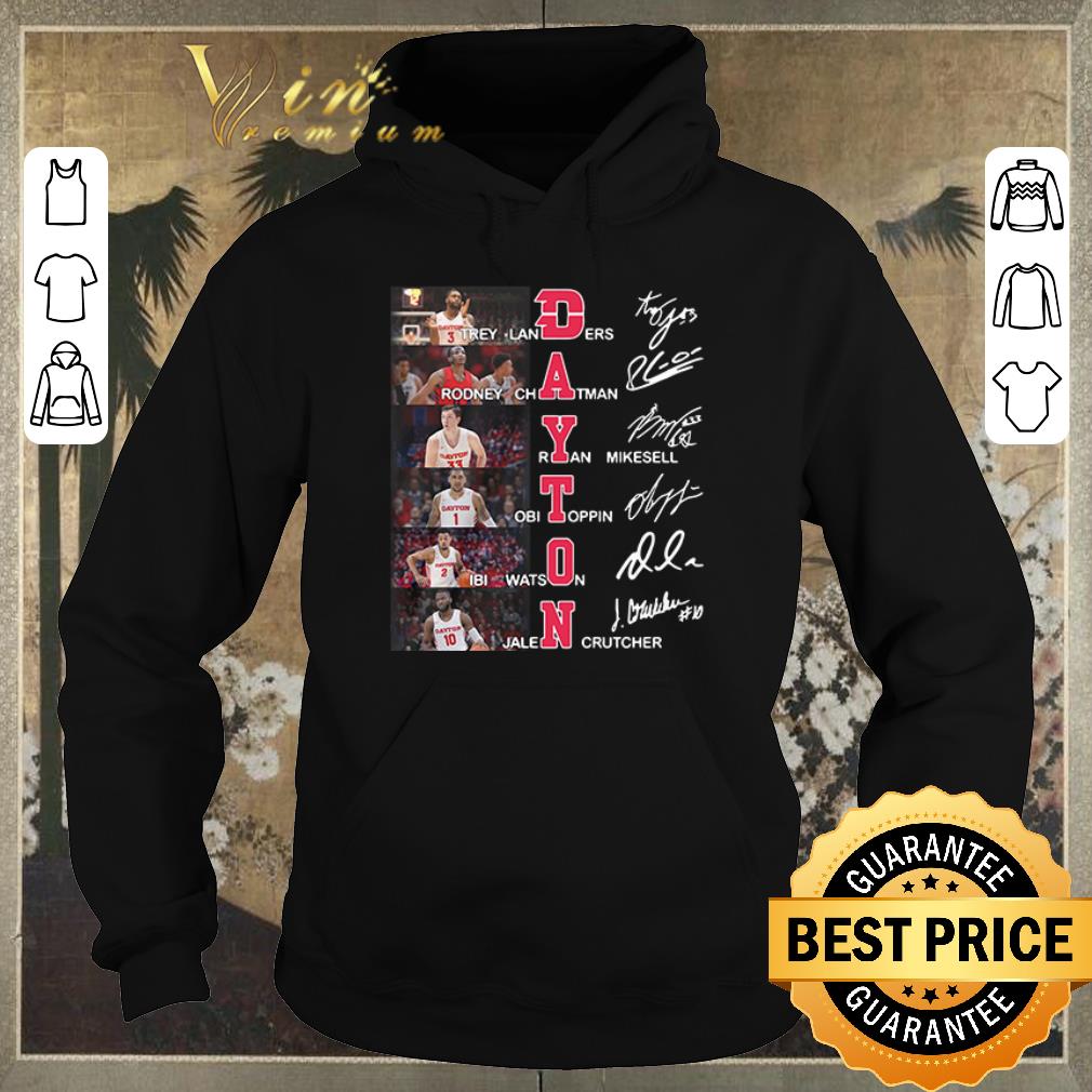 Top Dayton Flyers Trey Landers Rodney Chatman all character signatures shirt sweater 4 - Top Dayton Flyers Trey Landers Rodney Chatman all character signatures shirt sweater