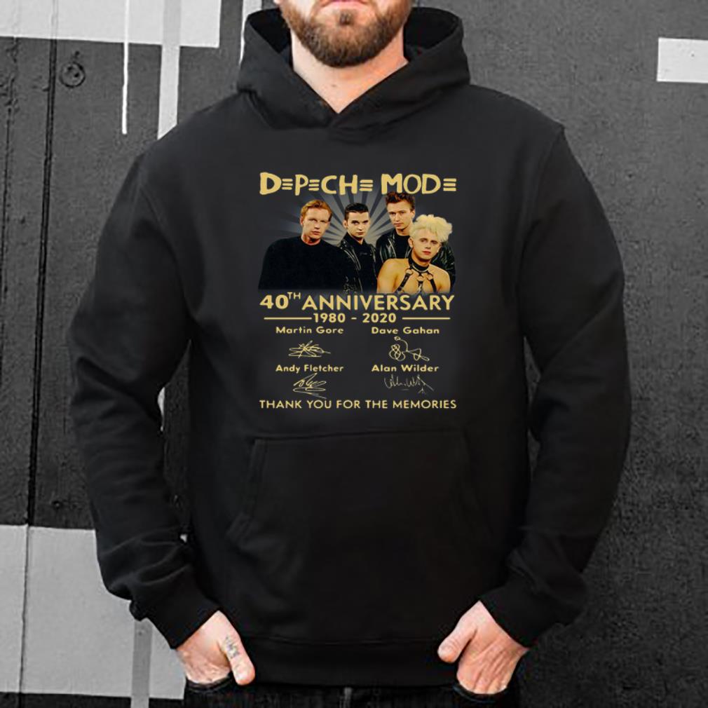Top Dpch Mod 40th Anniversary 1980 2020 Thank You For The Memories shirt 4 - Top Dpch Mod 40th Anniversary 1980 2020 Thank You For The Memories shirt