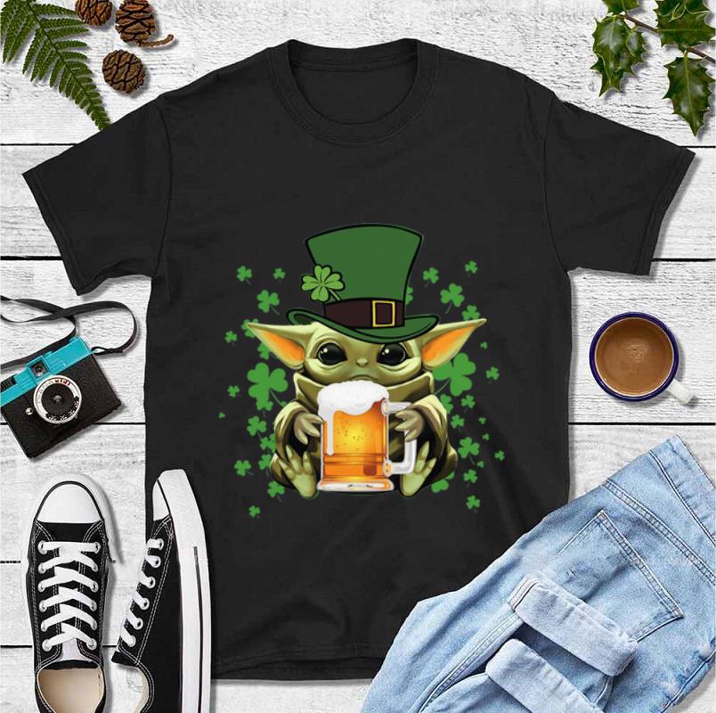 Top Star Wars Baby Yoda Hug Beer Shamrock St Patrick s Day shirt 4 - Top Star Wars Baby Yoda Hug Beer Shamrock St. Patrick's Day shirt