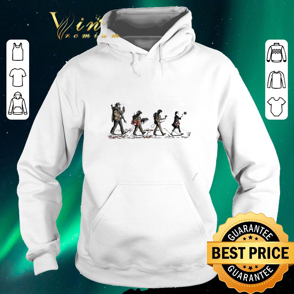 Top Stranger Things mashup Abbey Road The Beatles shirt sweater Top Stranger Things mashup Abbey Road The Beatles shirt sweater 4 - Top Stranger Things mashup Abbey Road The Beatles shirt sweater