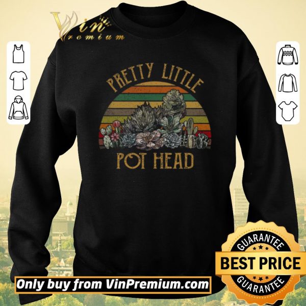 Nice Stone Lotus Pretty Little Pot head Vintage shirt sweater