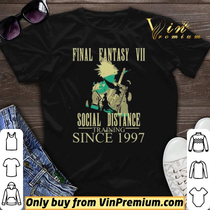 Final Fantasy VII Social Distance training since 1997 shirt sweater