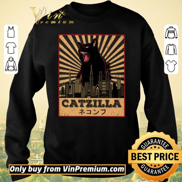 Official Catzilla Godzilla King Of Monsters shirt sweater