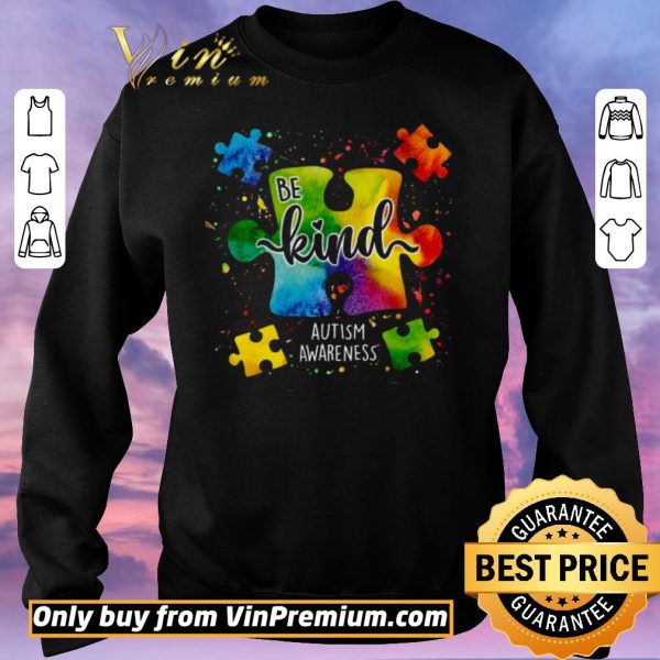 Official Be Kind Autism Awareness Colors shirt sweater