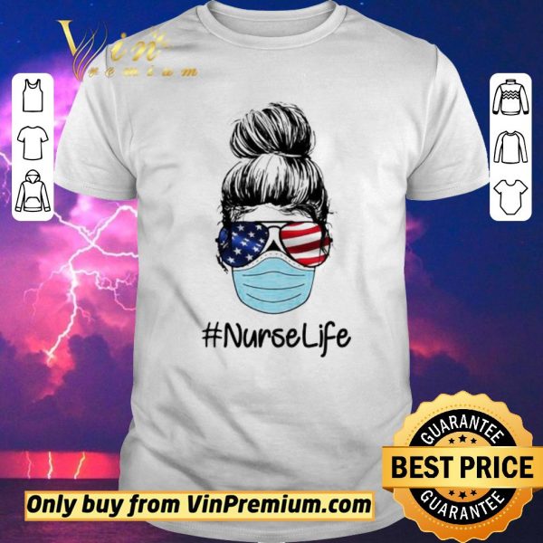 Awesome Hair bun nurse life shirt sweater