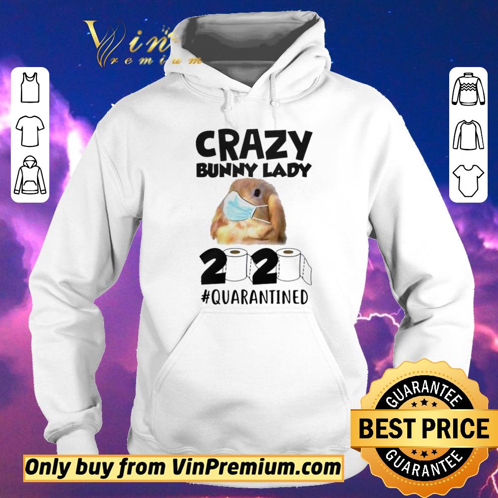 0a4193eb top crazy bunny lady 2020 quarantined shirt sweater 4 - Top Crazy Bunny Lady 2020 Quarantined shirt sweater
