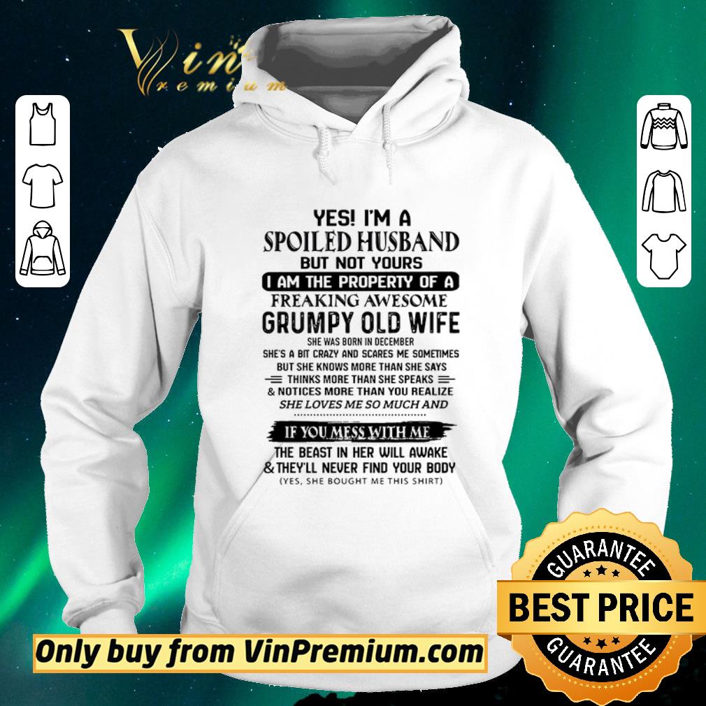 0bdc3f82 pretty yes i m a spoiled husband but not yours i am the property of a freaking shirt sweater 4 - Pretty Yes I'm A Spoiled Husband But Not Yours I Am The Property Of A Freaking shirt sweater
