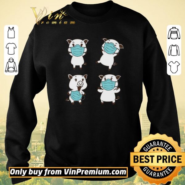 Funny Pig Mask Coronavirus shirt sweater