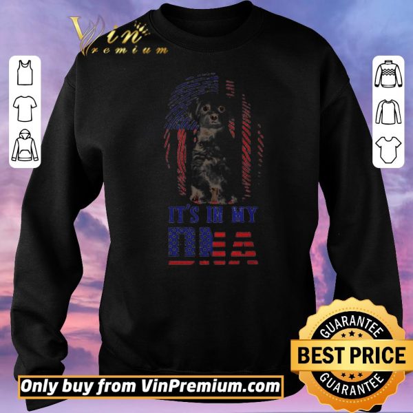 Premium American flag Maltese it’s in my DNA shirt sweater