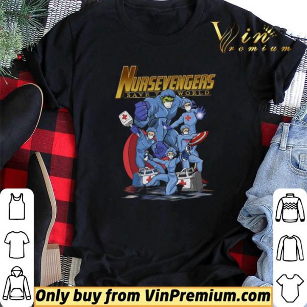 Nursevengers Save The World shirt sweater