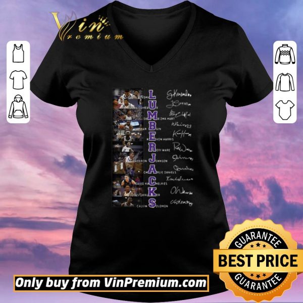 Funny Lumberjacks Legends Signatures shirt sweater