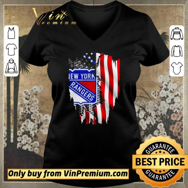 Premium New York Rangers American flag independence day shirt sweater