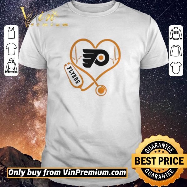 Premium Heart Nurse Flyers shirt sweater