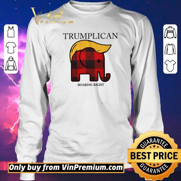 Top Elephant Trumplican Roaring Right shirt sweater