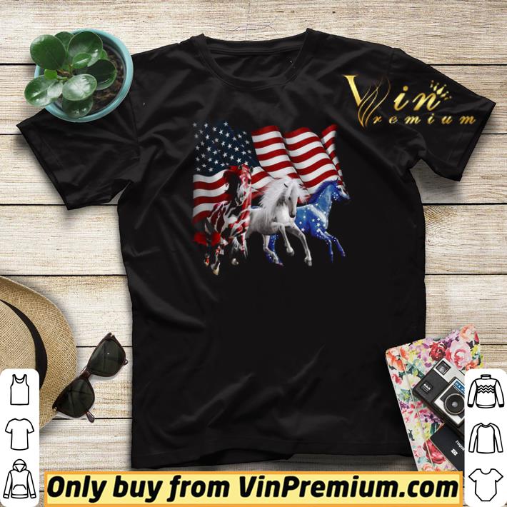 1640ead6 horses american flag shirt sweater 4 - Horses American Flag shirt sweater