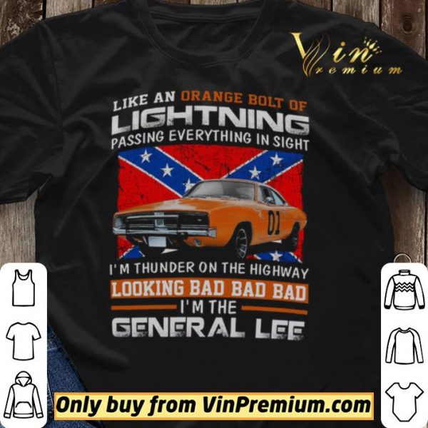 Car Like An Orange Bolt Of Lightning Passing Everything In Sight shirt sweater