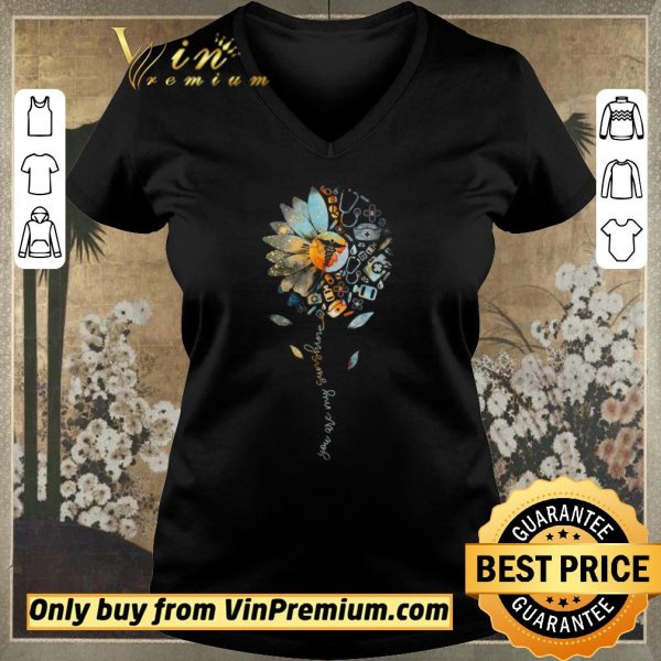 Hot Sunflower Certified Nursing Assistant You Are My Sunshine shirt sweater