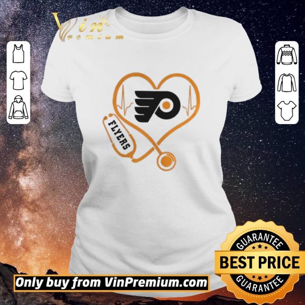 Premium Heart Nurse Flyers shirt sweater