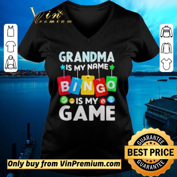 Official Grandma is my nam Bingo is my Game shirt sweater