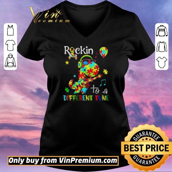 Hot Rockin to a different tune autism shirt sweater