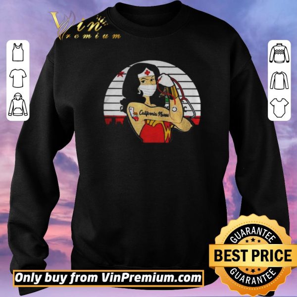 Hot Strong Wonder Woman Tattoo Nurse shirt sweater