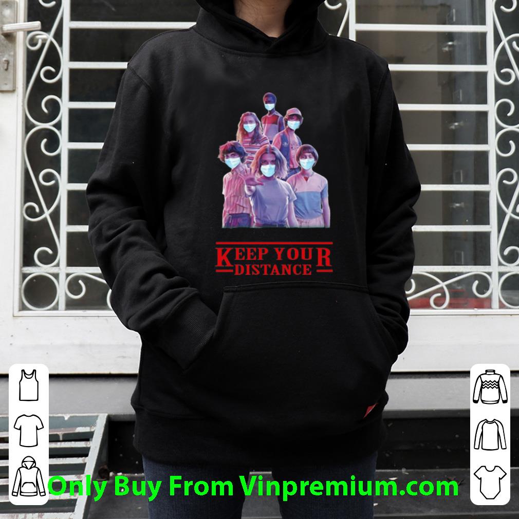 265f060a top keep your distance face mask stranger things shirt 4 - Top Keep Your Distance Face Mask Stranger Things shirt