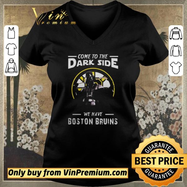 Hot Come To The Dark Side We Have Boston Bruins shirt sweater
